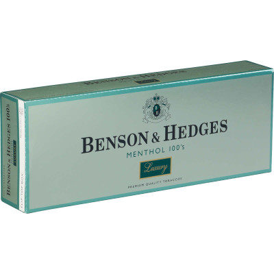Benson &amp; Hedges Menthol 100's Luxury (USA)
