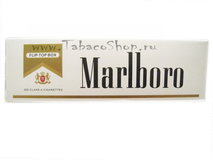 Marlboro gold pack (USA)
